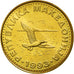 Coin, Macedonia, 50 Deni, 1993, MS(63), Brass, KM:1