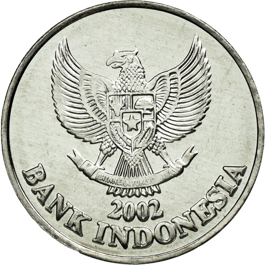 Coin, Indonesia, 50 Rupiah, 2002, MS(63), Aluminum, KM:60