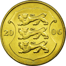 Coin, Estonia, Kroon, 2006, no mint, AU(55-58), Aluminum-Bronze, KM:35
