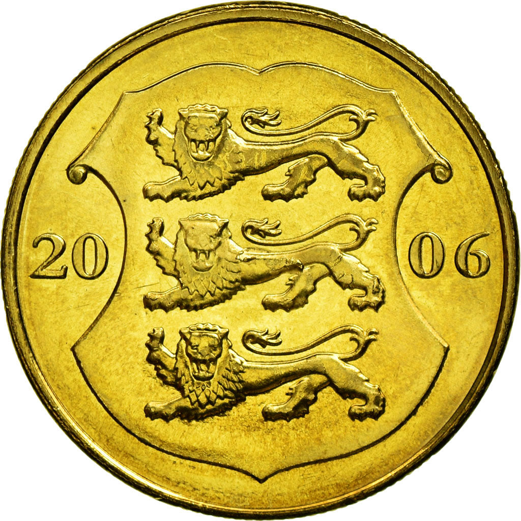 Monnaie, Estonia, Kroon, 2006, no mint, SUP, Aluminum-Bronze, KM:35