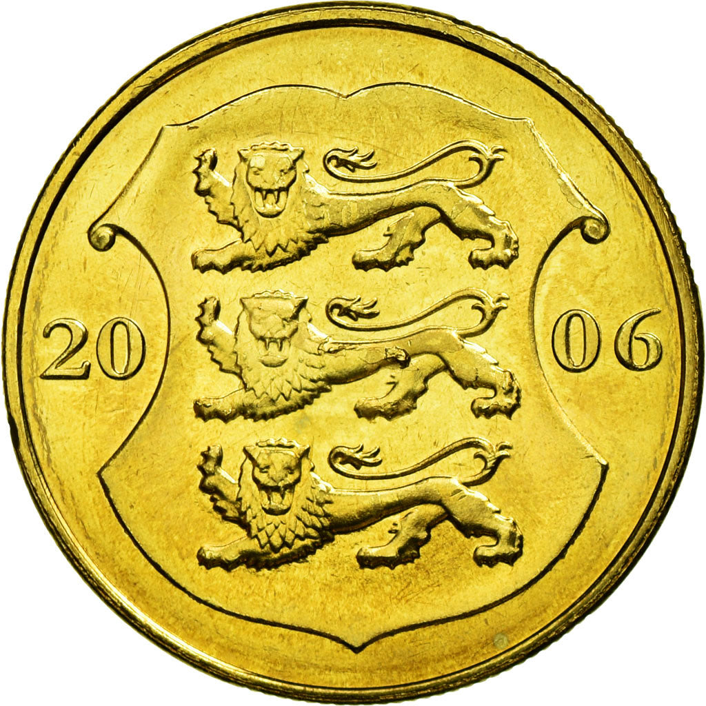 Monnaie, Estonia, Kroon, 2006, no mint, SUP, Aluminum-Bronze, KM:35