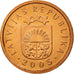 Monnaie, Latvia, Santims, 2005, SUP, Copper Clad Steel, KM:15