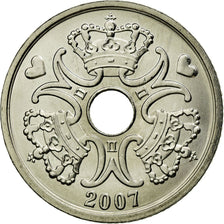 Moneta, Danimarca, Margrethe II, 5 Kroner, 2007, Brondby, SPL, Rame-nichel
