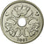 Moeda, Dinamarca, Margrethe II, 2 Kroner, 2007, Brondby, MS(63), Cobre-níquel