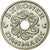 Moeda, Dinamarca, Margrethe II, 2 Kroner, 2007, Brondby, MS(63), Cobre-níquel