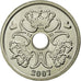 Coin, Denmark, Margrethe II, 2 Kroner, 2007, Brondby, MS(63), Copper-nickel