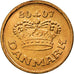 Munten, Denemarken, Margrethe II, 25 Öre, 2007, Brondby, UNC-, Bronze, KM:868.2