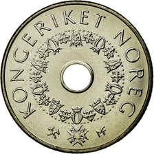 Coin, Norway, Harald V, 5 Kroner, 2006, MS(63), Copper-nickel, KM:463