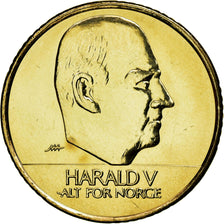Coin, Norway, Harald V, 10 Kroner, 2006, MS(63), Nickel-brass, KM:457