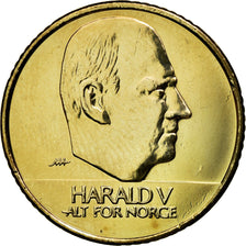 Coin, Norway, Harald V, 10 Kroner, 2006, MS(63), Nickel-brass, KM:457