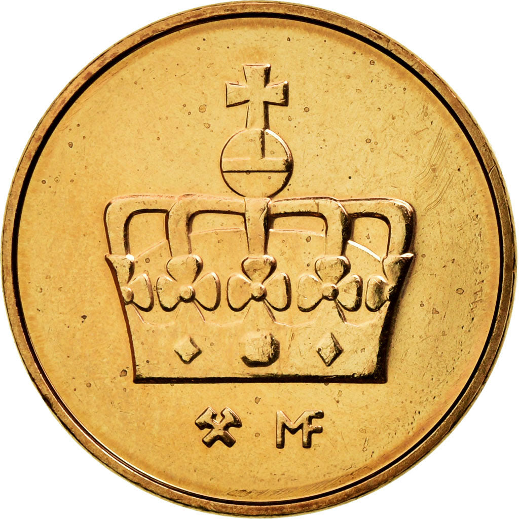 Munten, Noorwegen, Harald V, 50 Öre, 2002, PR, Bronze, KM:460
