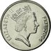 Coin, Fiji, Elizabeth II, 20 Cents, 2006, AU(55-58), Nickel plated steel, KM:53a