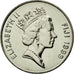 Coin, Fiji, Elizabeth II, 10 Cents, 1999, MS(63), Nickel plated steel, KM:52a