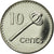 Coin, Fiji, Elizabeth II, 10 Cents, 1999, MS(63), Nickel plated steel, KM:52a