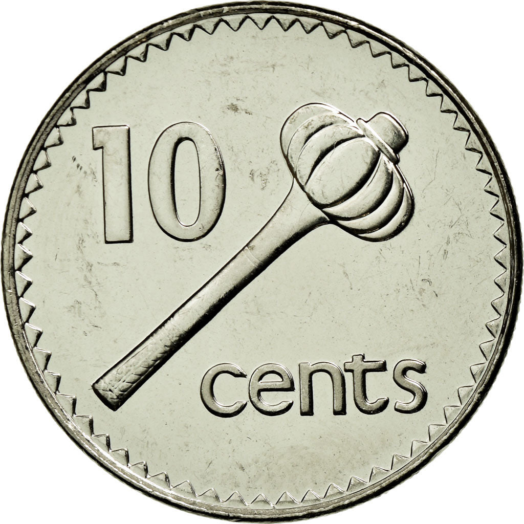 Moneta, Figi, Elizabeth II, 10 Cents, 1999, SPL, Acciaio placcato nichel, KM:52a