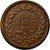 Monnaie, Monaco, Honore V, Decime, 1838, Monaco, TTB+, Laiton, KM:97.1a