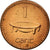 Munten, Fiji, Elizabeth II, Cent, 2001, PR, Copper Plated Zinc, KM:49a