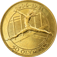 France, Médaille, 50 Olympics, Gymnastique, Sports & leisure, 1981, TTB+