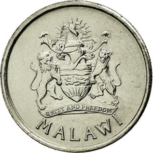 Moneta, Malawi, 5 Tambala, 1995, AU(55-58), Nickel platerowany stalą, KM:32.1