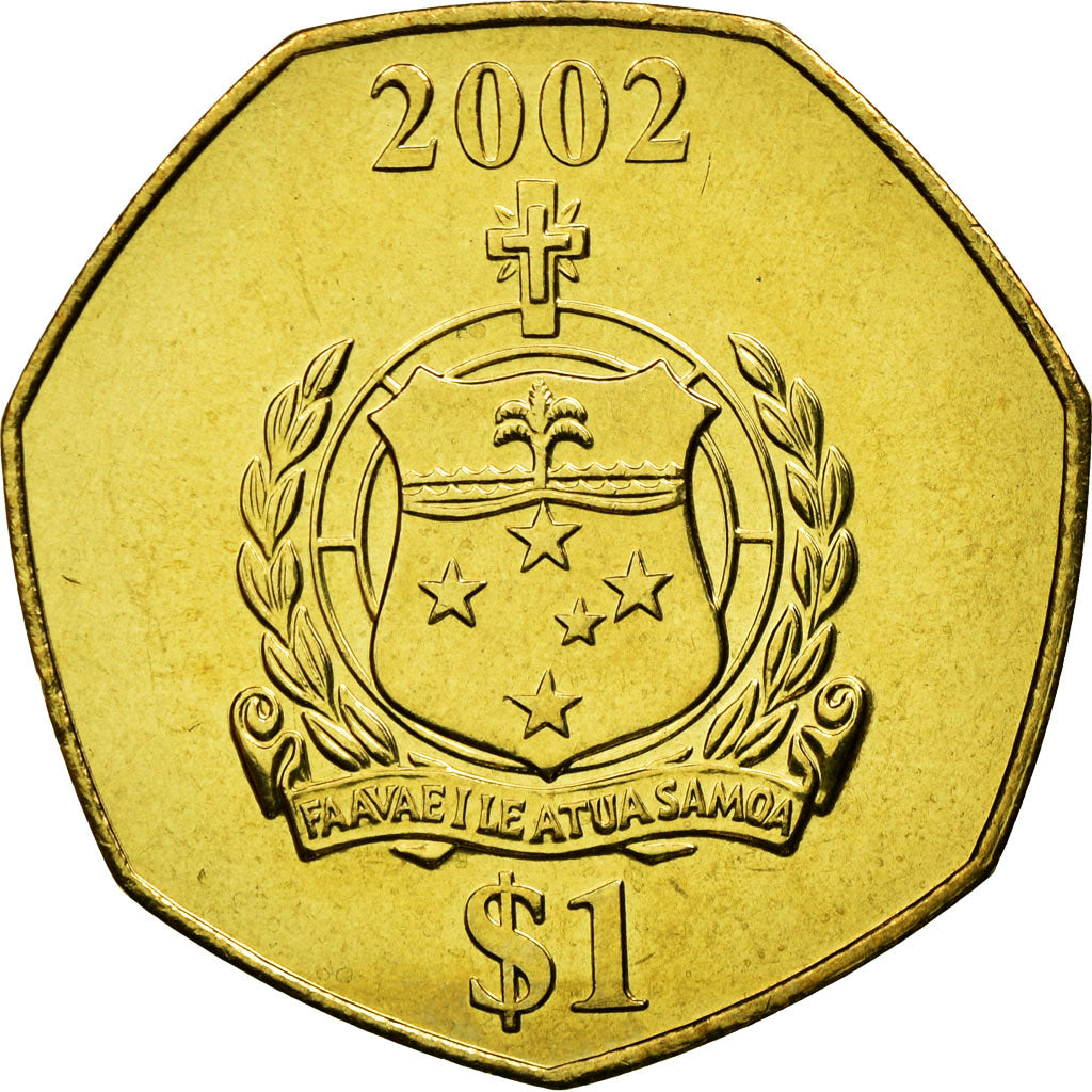 Monnaie, Samoa, Tala, 2002, SUP, Laiton, KM:135