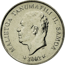 Coin, Samoa, 5 Sene, 2002, AU(55-58), Copper-nickel, KM:131