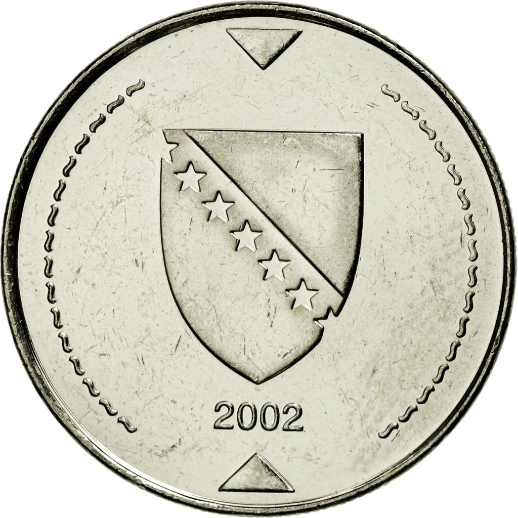 Moneta, Bosnia - Erzegovina, Konvertible Marka, 2002, British Royal Mint, BB