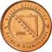Coin, Bosnia - Herzegovina, 50 Feninga, 1998, British Royal Mint, EF(40-45)