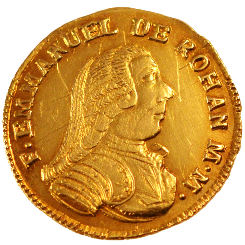 MALTA, ORDER OF, 10 Scudi, 1778, La Valette, KM #310, EF(40-45), Gold, 8.27