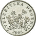 Münze, Kroatien, 50 Lipa, 2005, SS+, Nickel plated steel, KM:8