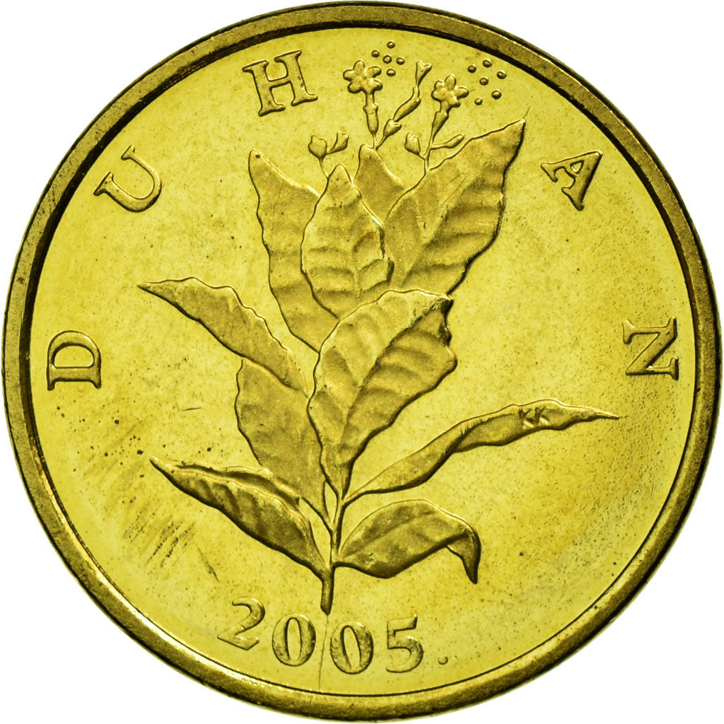 Monnaie, Croatie, 10 Lipa, 2005, SUP, Brass plated steel, KM:6