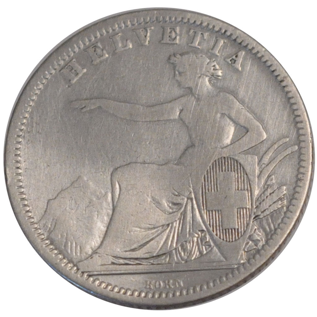 Suisse, Confédération Helvétique, 1 Franc