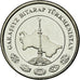 Moeda, Turquemenistão, 2 Tenge, 2009, AU(55-58), Aço Niquelado, KM:96
