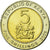 Coin, Kenya, 5 Shillings, 2005, British Royal Mint, AU(55-58), Bi-Metallic