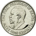 Moeda, Quénia, 50 Cents, 2005, British Royal Mint, MS(63), Aço Niquelado