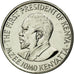 Coin, Kenya, 50 Cents, 2005, British Royal Mint, MS(63), Nickel plated steel
