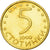 Monnaie, Bulgarie, 5 Stotinki, 2000, TTB+, Brass plated steel, KM:239a
