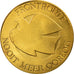 Bélgica, medalla, 50 Frontroute, Nieuwpoort, Diksmuide, Ieper, 1981, EBC, Cobre