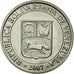 Coin, Venezuela, 12-1/2 Centimos, 2007, Maracay, MS(63), Nickel plated steel