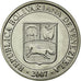 Moneda, Venezuela, 12-1/2 Centimos, 2007, Maracay, SC, Níquel chapado en acero