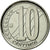 Moneda, Venezuela, 10 Centimos, 2007, Maracay, SC, Níquel chapado en acero