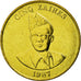 Coin, Zaire, 5 Zaïres, 1987, EF(40-45), Brass, KM:14