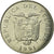 Moneta, Ecuador, 50 Sucres, 1991, BB, Acciaio ricoperto in nichel, KM:93