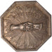 France, Notary, Token, AU(55-58), Silver, Lerouge #4, 12.26