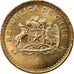 Coin, Chile, 100 Pesos, 1997, Santiago, AU(50-53), Aluminum-Bronze, KM:226.2