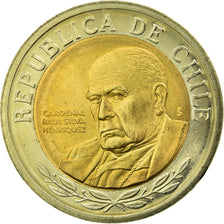 Moneda, Chile, Cardinal Raul Silva Henriquez, 500 Pesos, 2001, Santiago, EBC