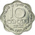 Moneda, Sri Lanka, 10 Cents, 1988, MBC, Aluminio, KM:140a