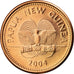 Monnaie, Papua New Guinea, Toea, 2004, SPL, Bronze, KM:1