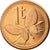 Coin, Papua New Guinea, Toea, 2004, MS(63), Bronze, KM:1