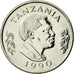 Coin, Tanzania, 50 Senti, 1990, British Royal Mint, MS(63), Nickel Clad Steel