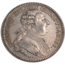 France, Royal, Token, 1787, AU(55-58), Duvivier, Silver, Feuardent #6281, 8.59